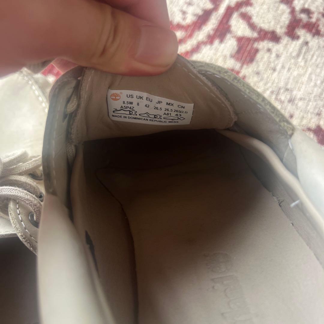 Timberland グレー デッキシューズ　3eye