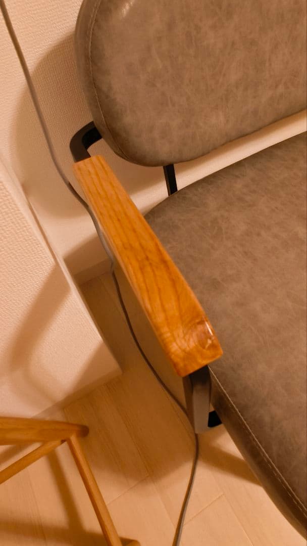 東谷　ロイス　グレー ソファ 2人掛け　レザー調