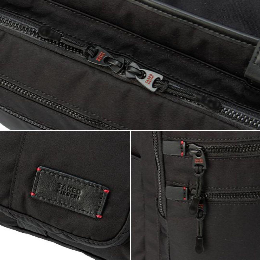 新品TAKEO KIKUCHIタケオキクチ黒ビジネスバッグバッグ出張トートバッグ