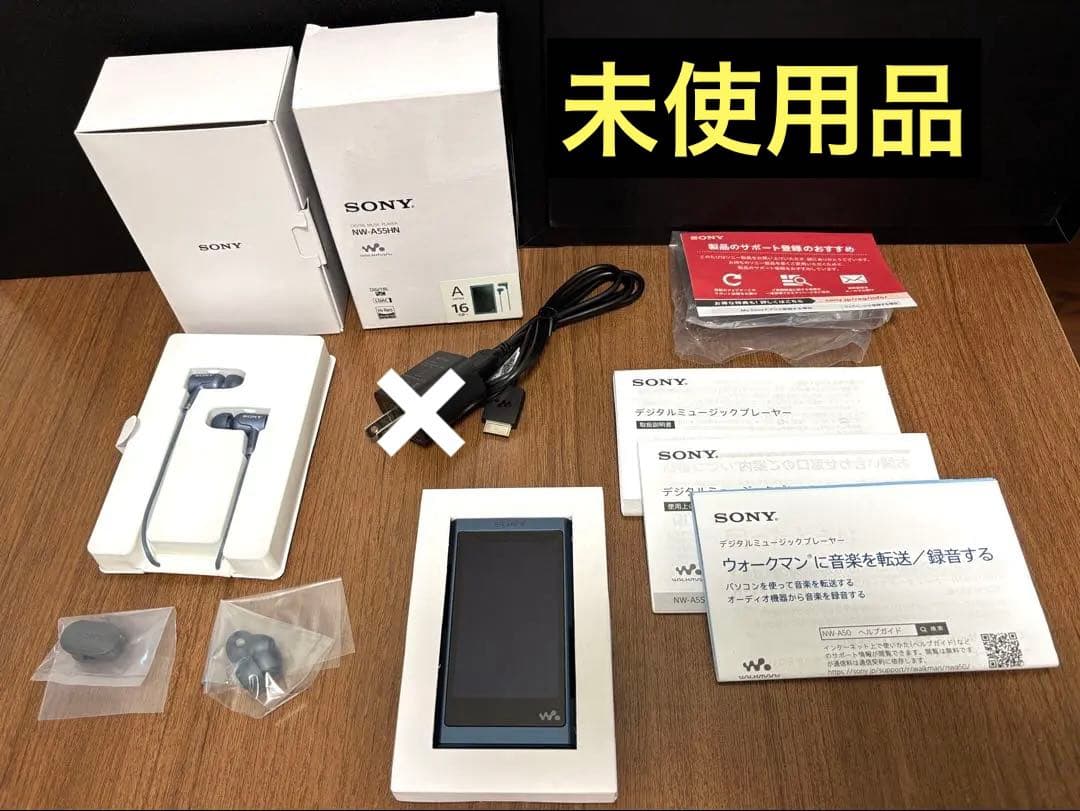 未使用品 SONY ウォークマン NW-A55HN Walkman 通電OK