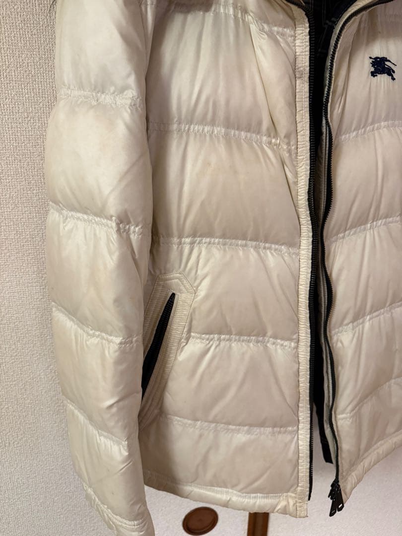 み*み様 バーバリー ブラックレーベル ダウンジャケット ベスト脱着式 Lサイズ