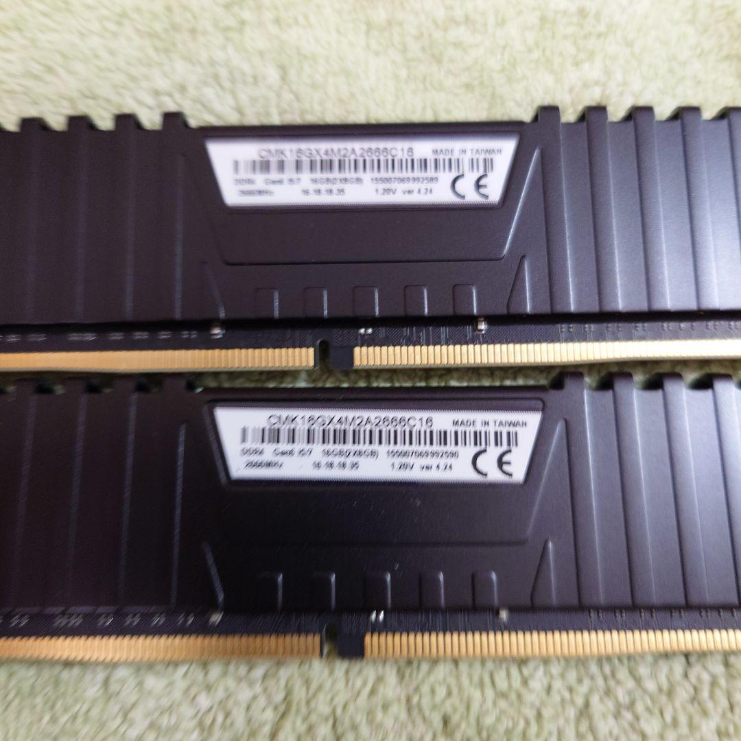 Vengeance LPX DDR4 8GB×2 2666MHz