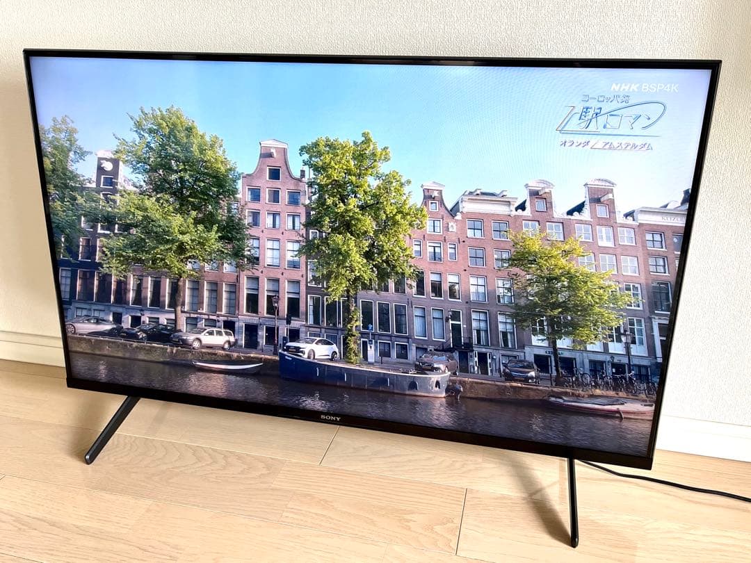 SONY ブラビア 4K液晶 テレビ KJ43X85J 2022製 横筋1本有