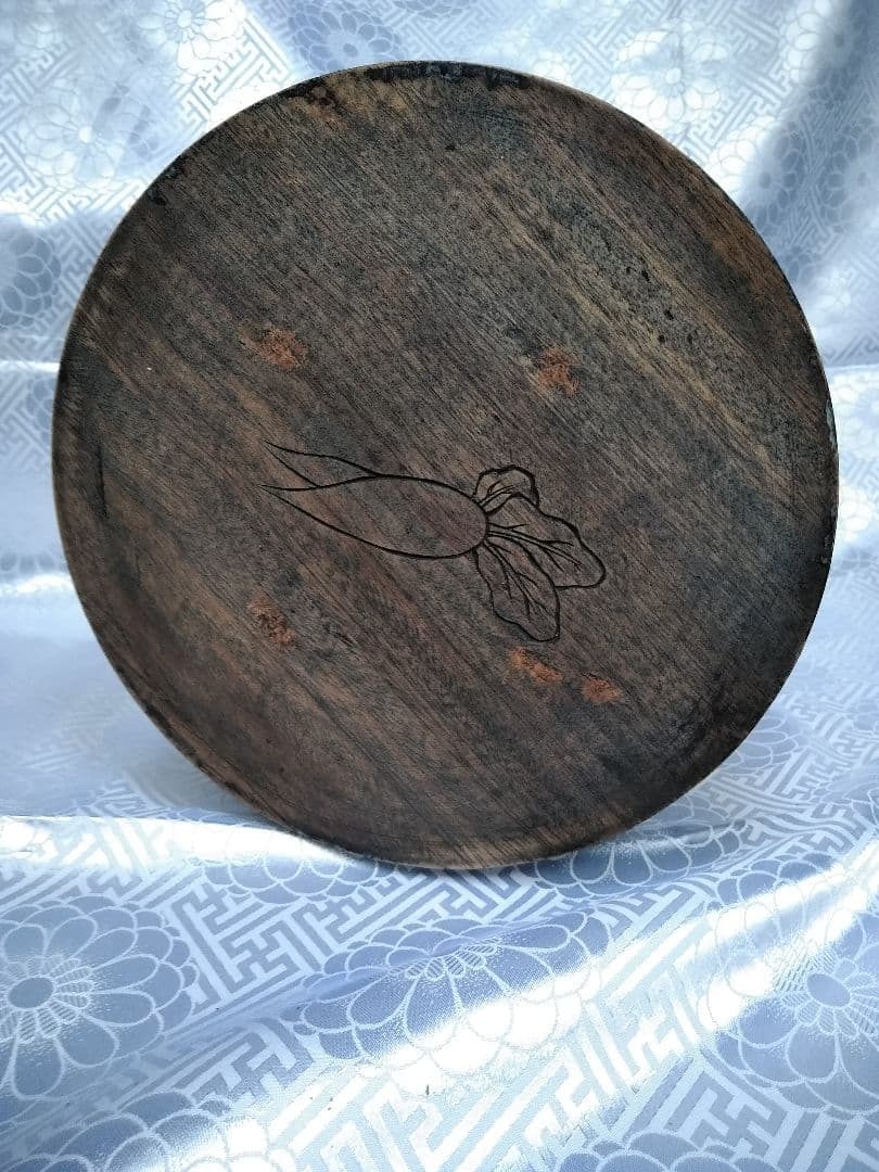 走り大黒天　木彫り