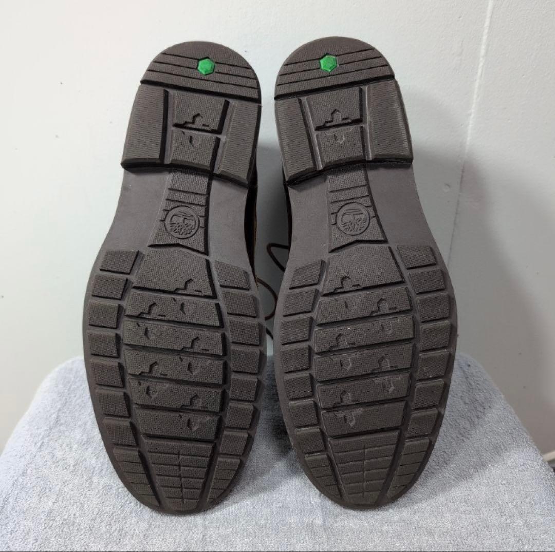 Timberland ダークブラウン レザー チャッカブーツ A2C53