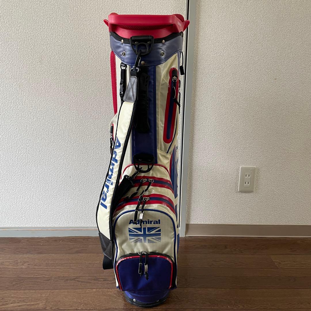 【値下げ可能】アドミラル　キャディバッグ トリコロール　1914 Admira