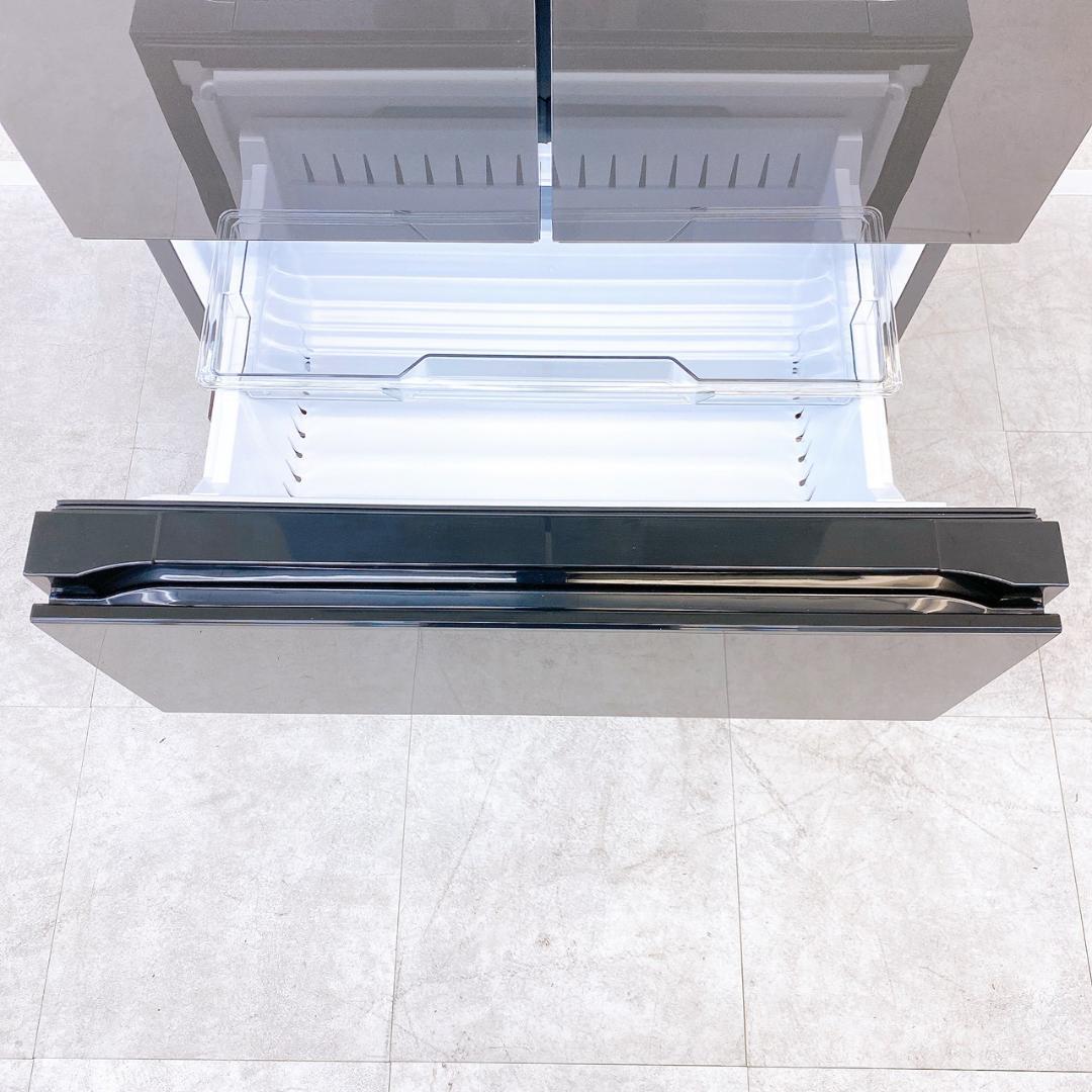 アイリスオーヤマ 冷凍冷蔵庫 IRGN-42A-B 418L / 2024年製