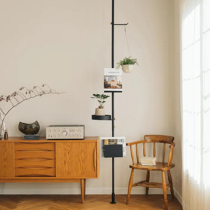 @*様 DRAW A LINE つっぱり棒 フック トレー 3点セット