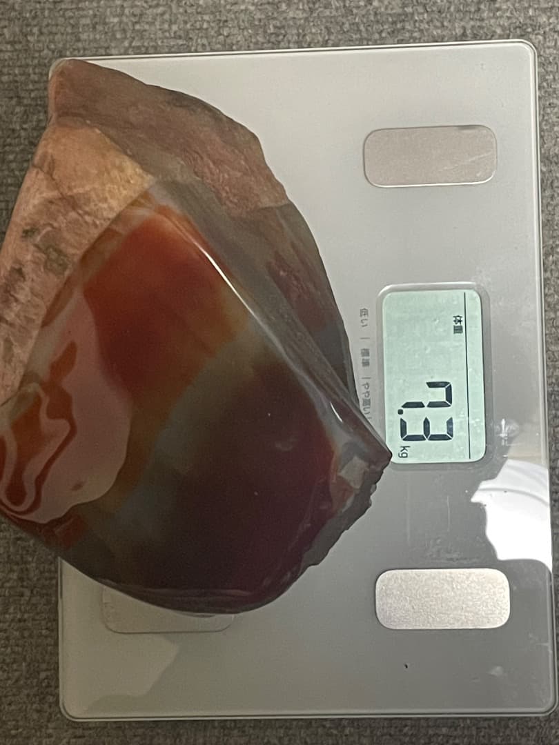 天然石 観賞石　台座付