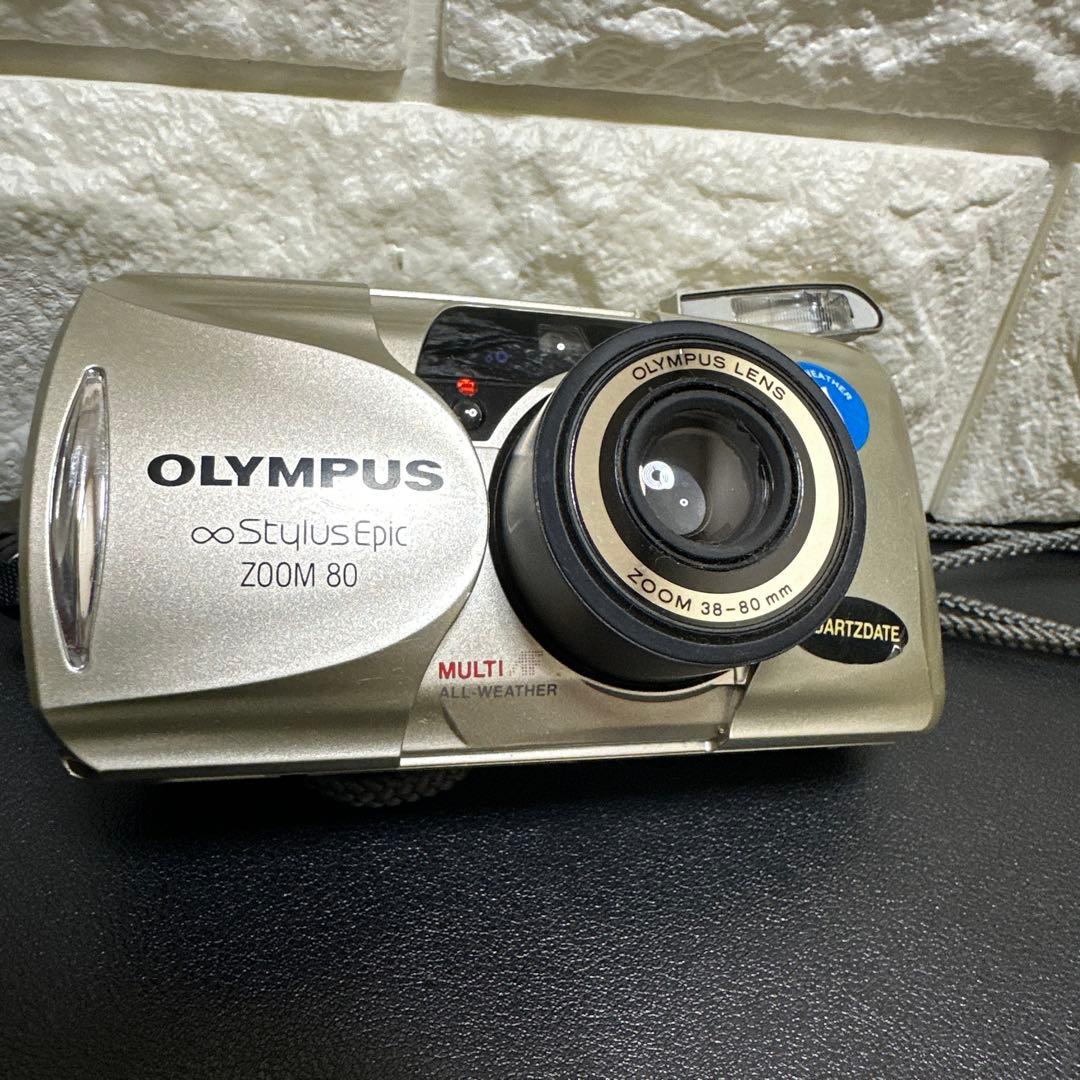希少OLYMPUS ∞ Stylus Epic Zoom 80 動作品　中古良品