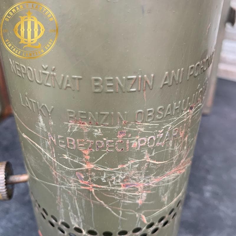 旧チェコ 軍 軍用燃料ストーブ（フィールドストーブ）