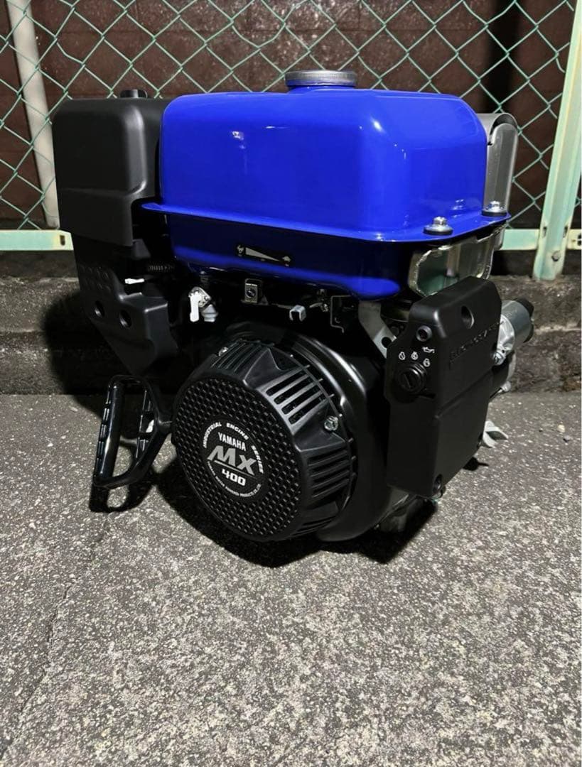 Yamaha MX400 エンジン 青