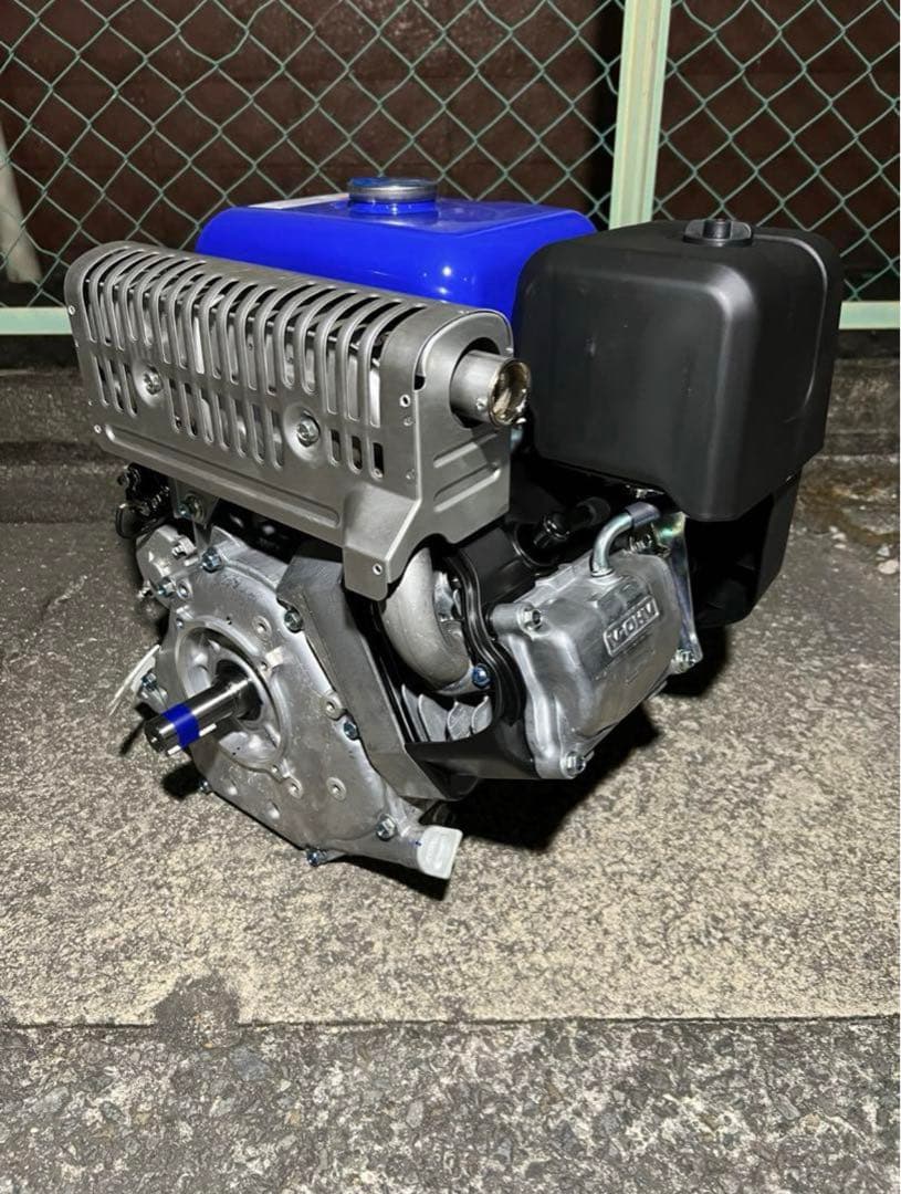 Yamaha MX400 エンジン 青