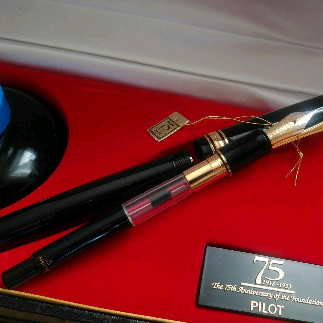 新品・希少品☆パイロット 万年筆セット☆ペン先18金