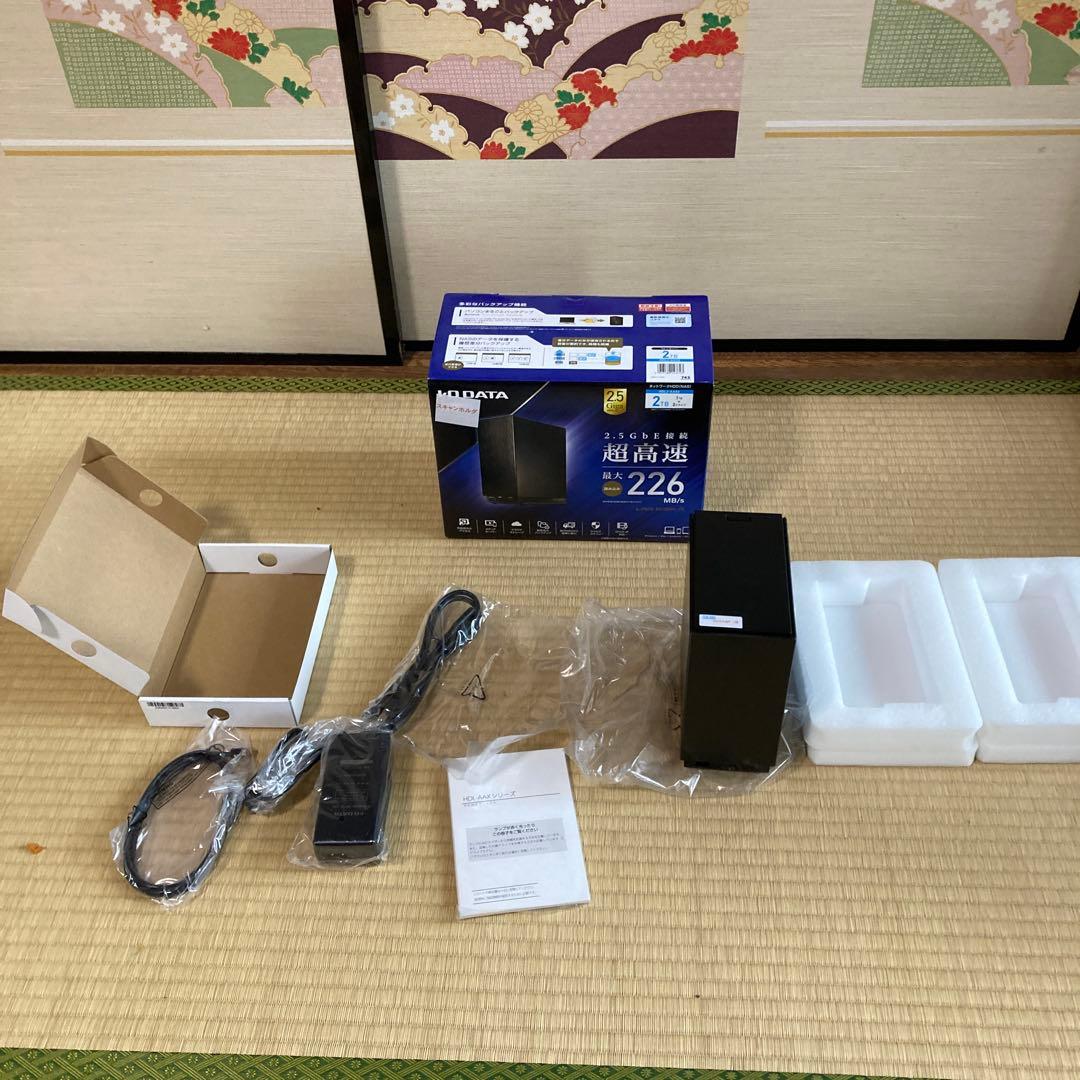 a*n様 未使用 i-o data 1TB 2ドライブ LANDISK A