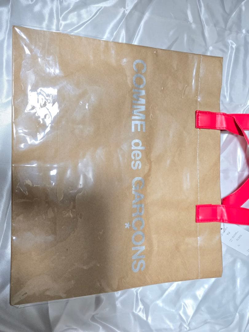 新品 限定品 COMME des GARCONS PVC トートバッグ