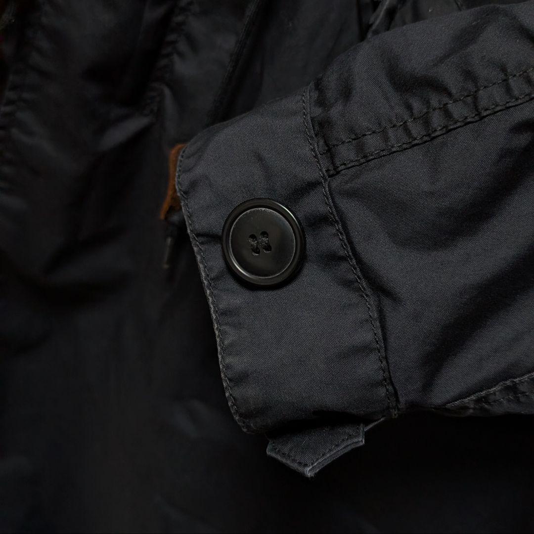 00s Y2K【ALPHA INDUSTRIES】M-65 モッズコート 黒