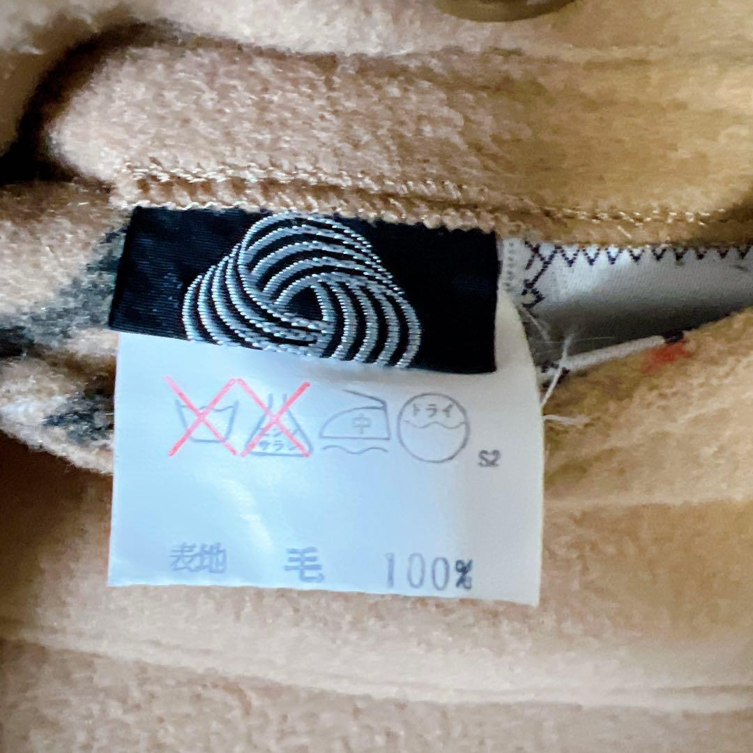 バーバリー リバーシブルコート ダブルフェイス ウール ノバチェック ベージュ