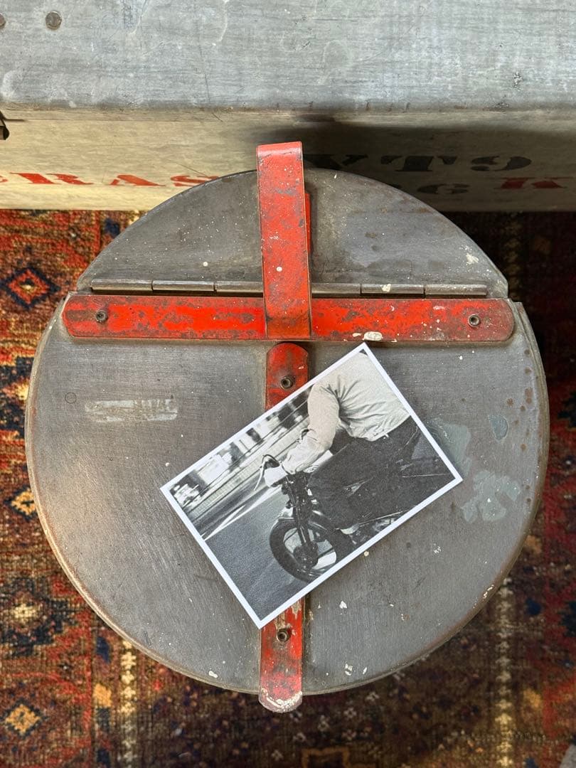 アンティーク雑貨 U.S.AJUSTRITE MFG CO Waste Can