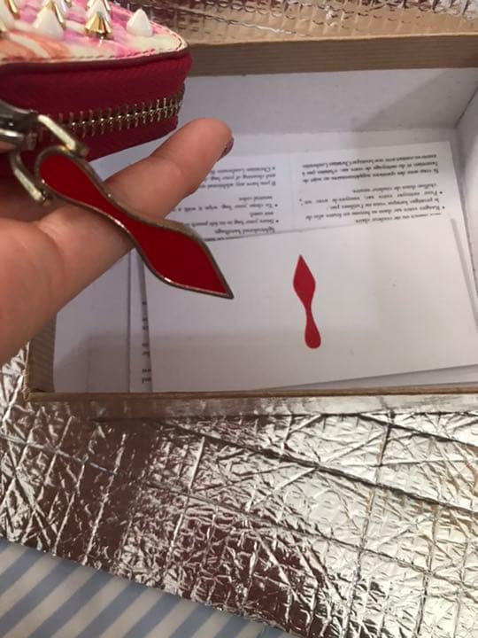 ルブタン　キーケース　Key case mini bag