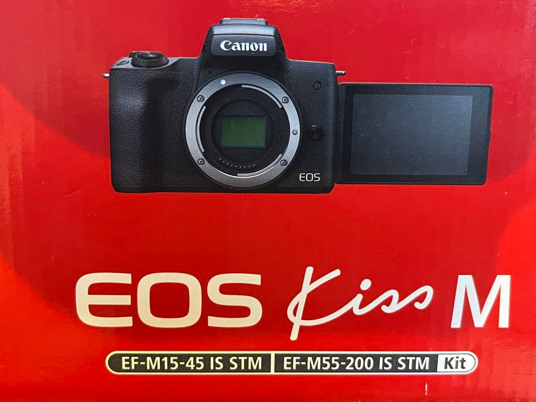 Canon EOS Kiss M ミラーレスカメラ キット