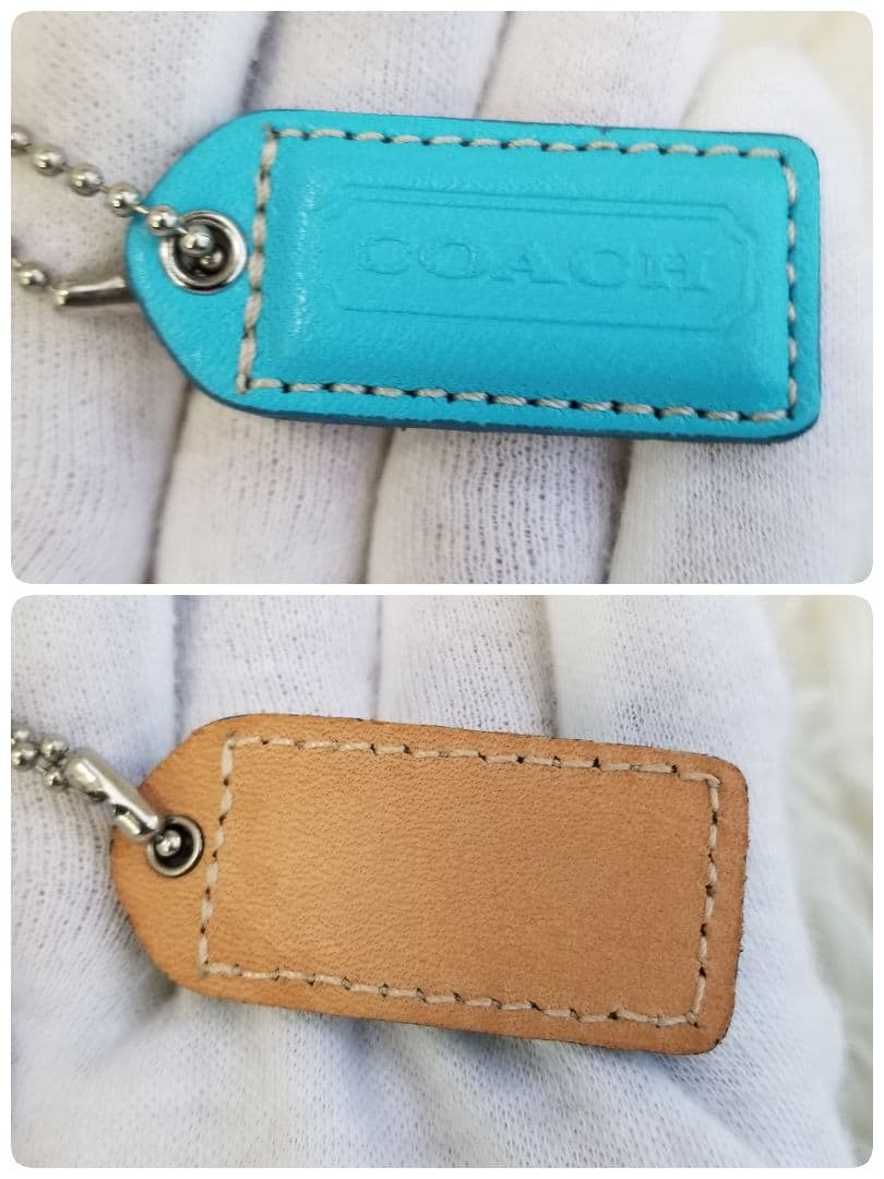 希少カラーCOACHコーチ／シグネチャー／デミバッグ／Y2K／アクセサリーポーチ