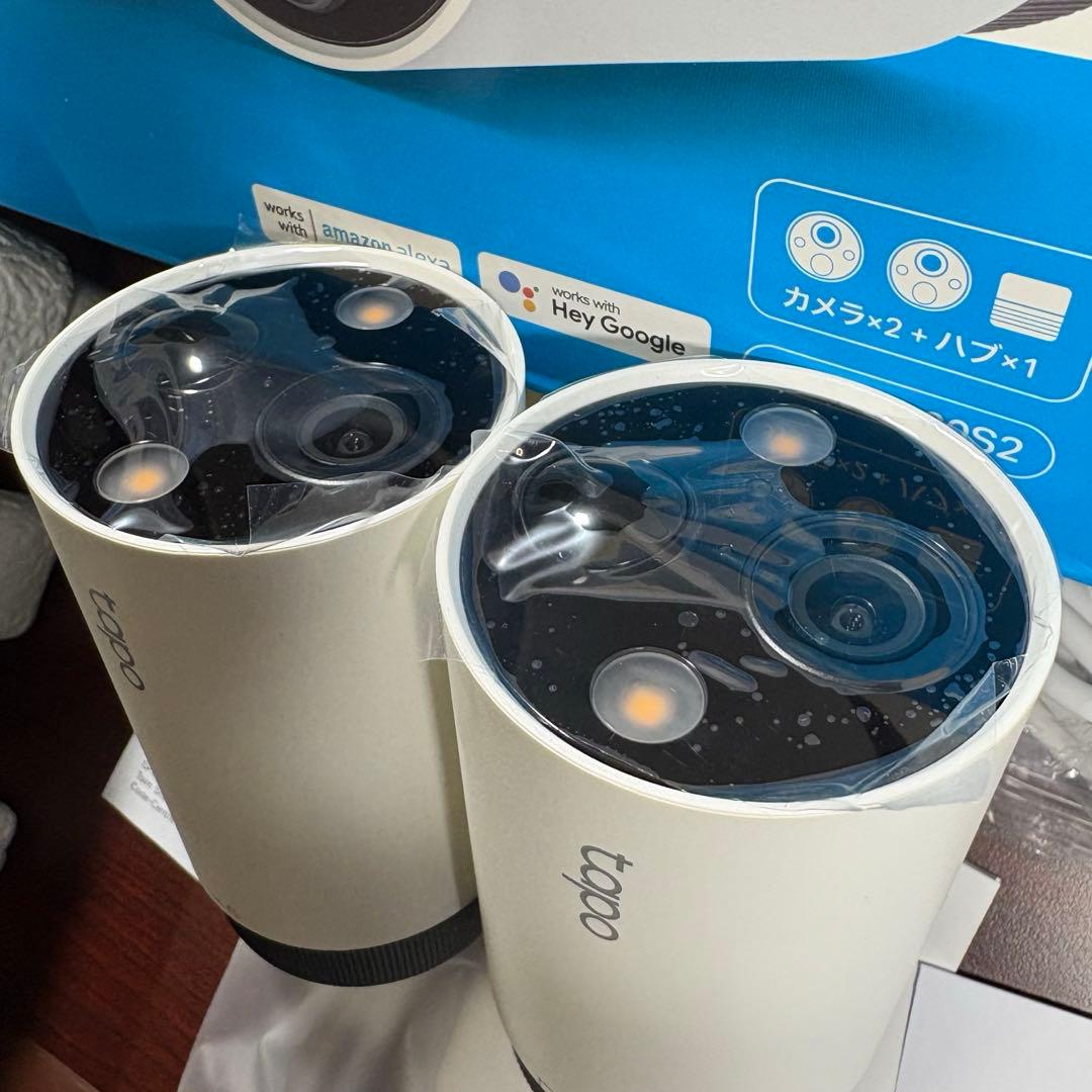 美品TPLINK　Tapo C420S2フルワイヤレスセキュリティカメラシステム