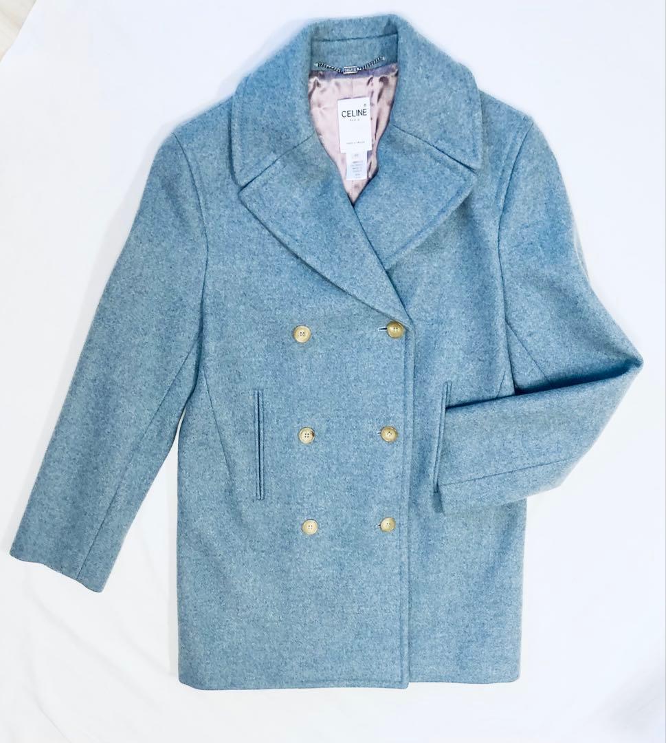 CELINE★セリーヌ★ピーコート ロング★ウール カシミヤ混