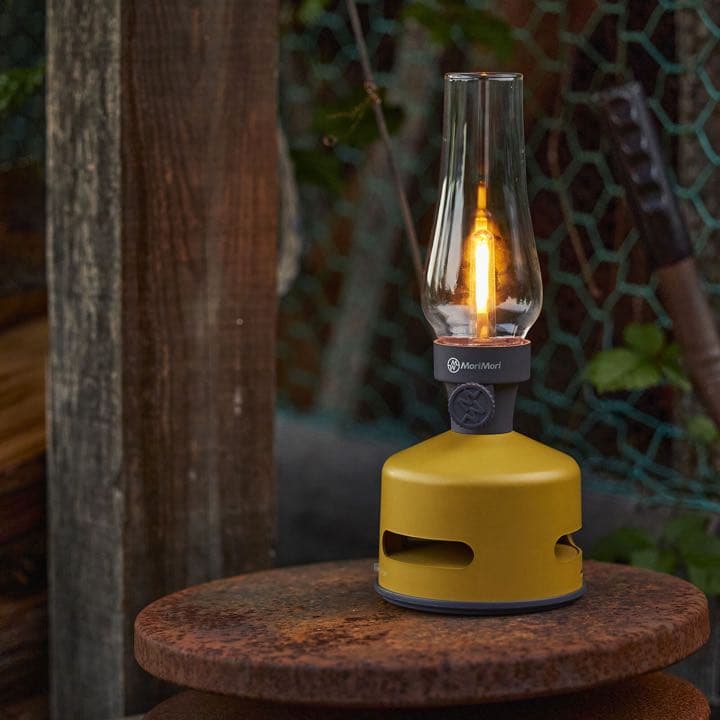 MoriMori LED ランタンスピーカー S イエロー