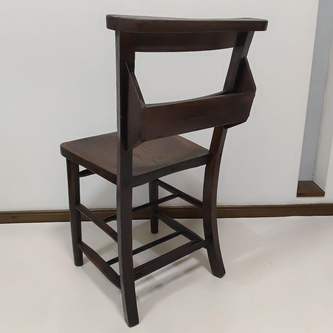 イギリス チャーチチェア チャペルチェア ダイニングチェア アンティーク