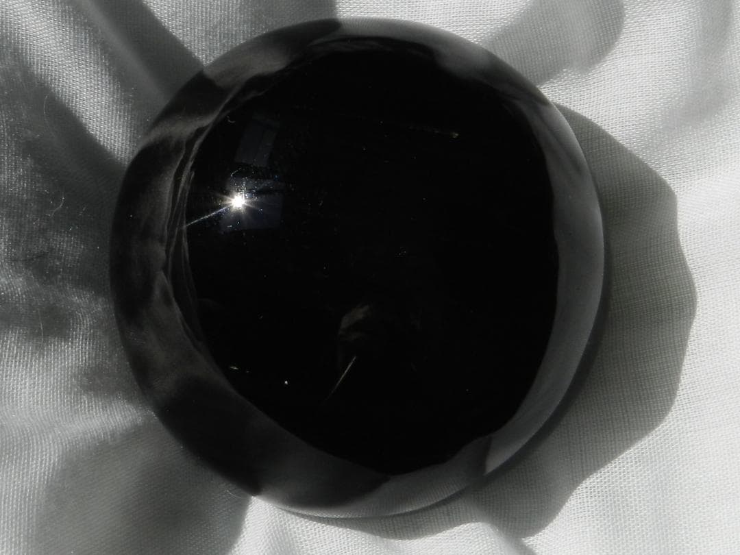 十勝石 れいろう レイロウ 玲瓏 レインボー オブシディアン  黒曜石 167g