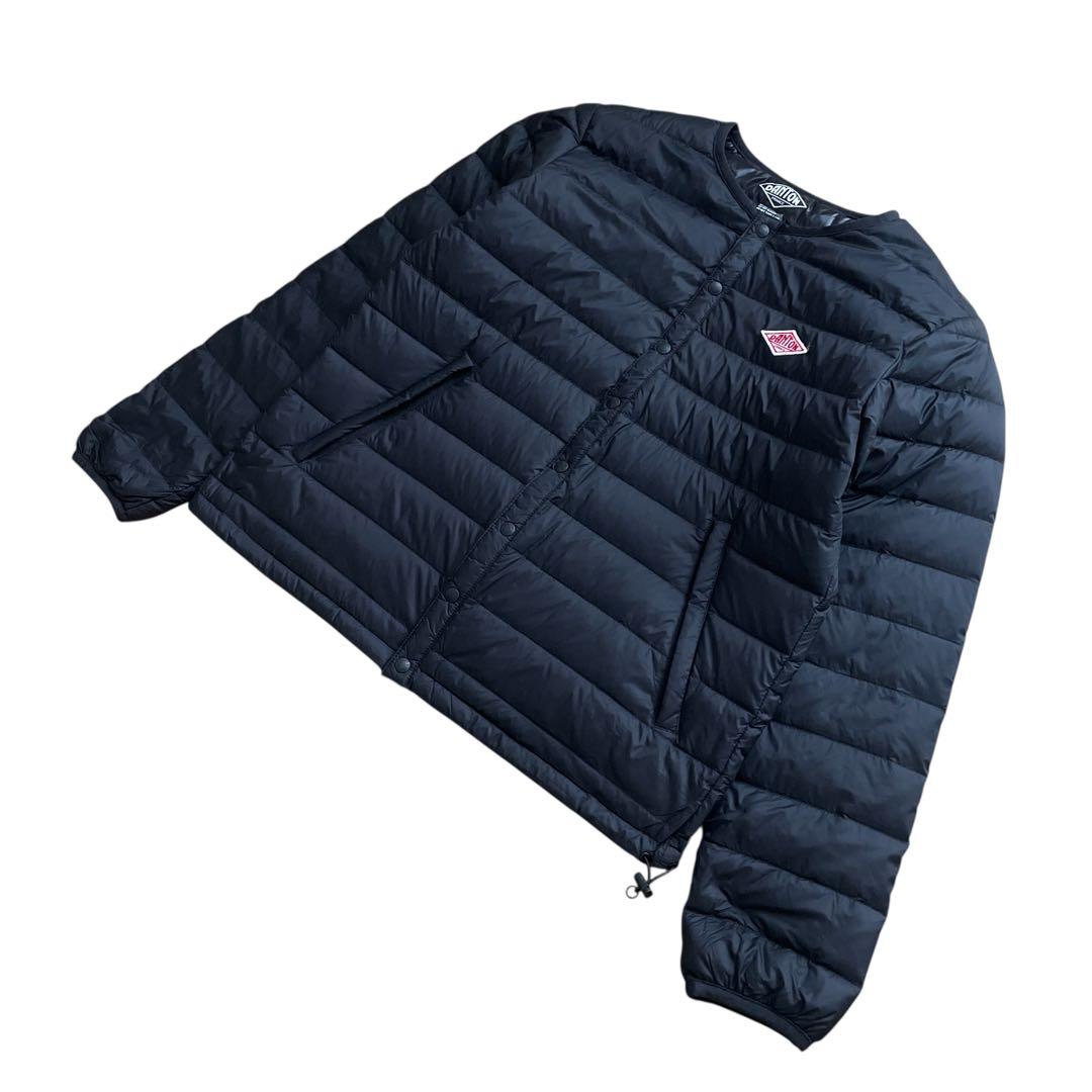 美品 DANTON インナーダウン ブラック 36