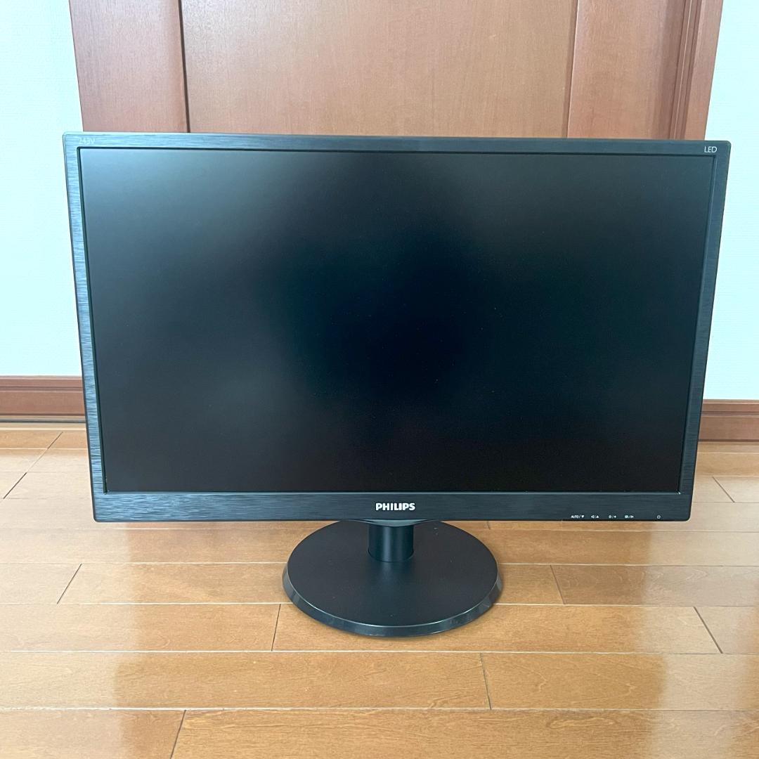 PHILIPS 液晶モニター 23.6インチワイド＜ブラック＞：243V5Q