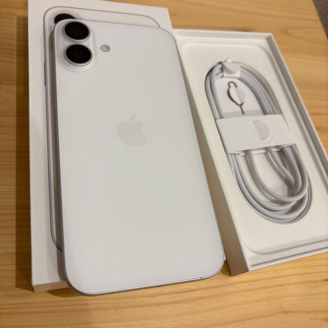 iPhone16plus 256GB ホワイト white Apple 本体