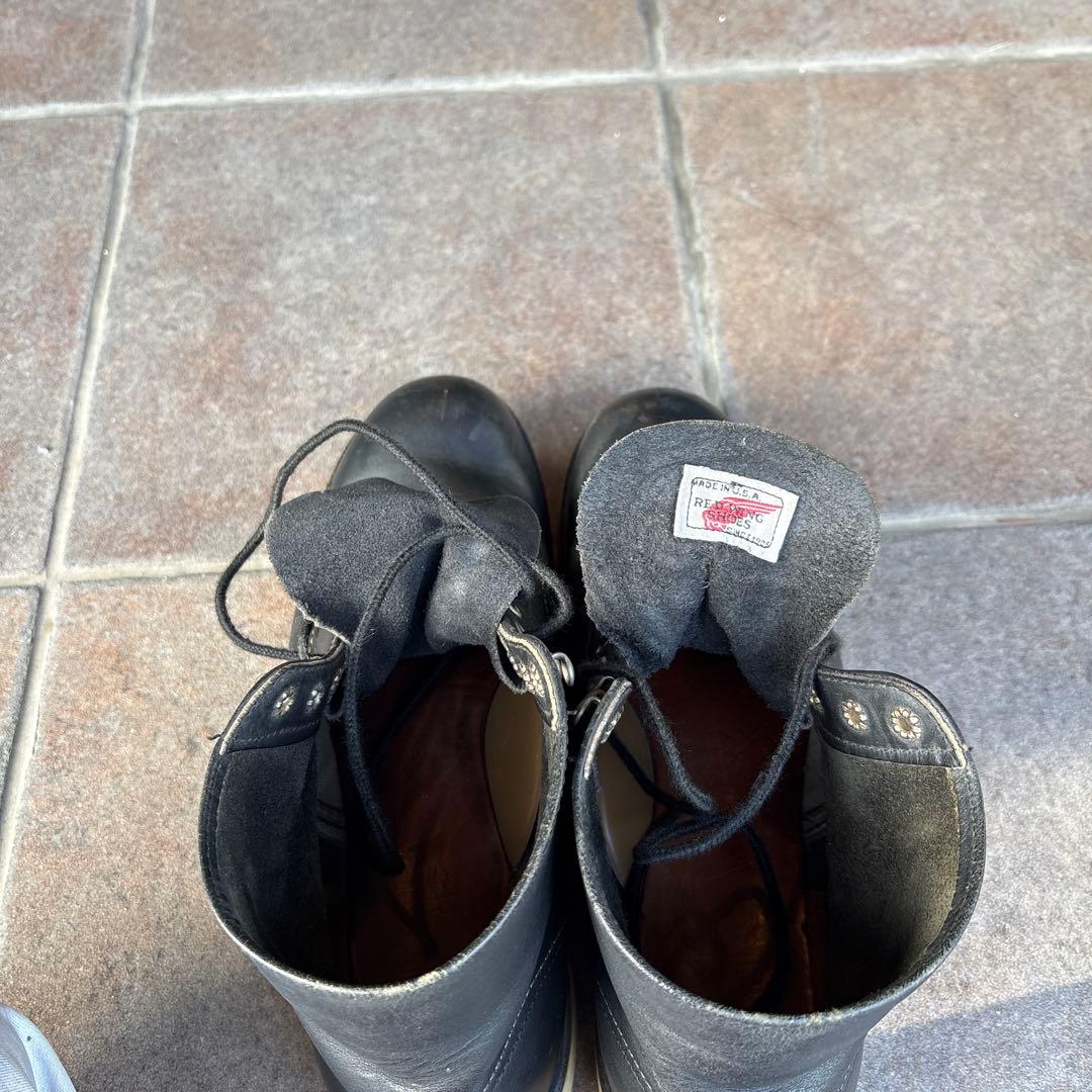 RED WING ブラックワークブーツ