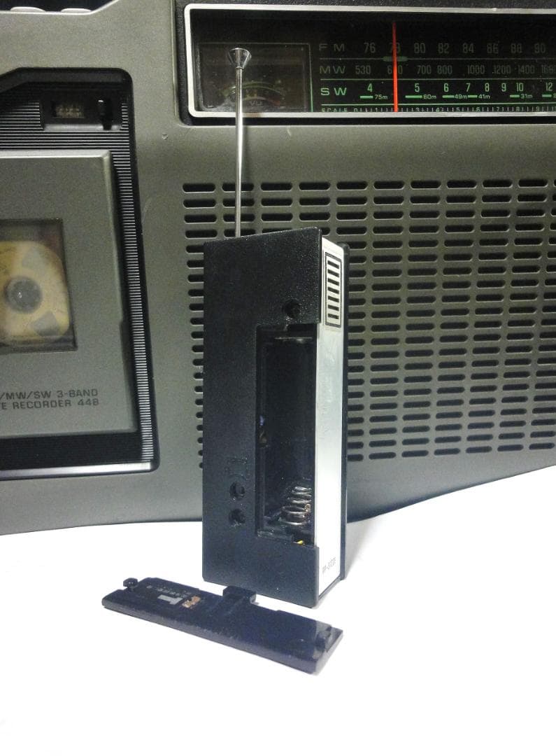 ♪昭和銘機 整備清掃済ラジカセ National MACff RQ-448