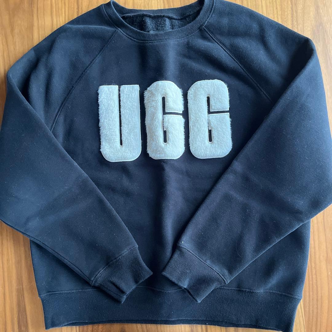 UGG ブラック スウェット トレーナー