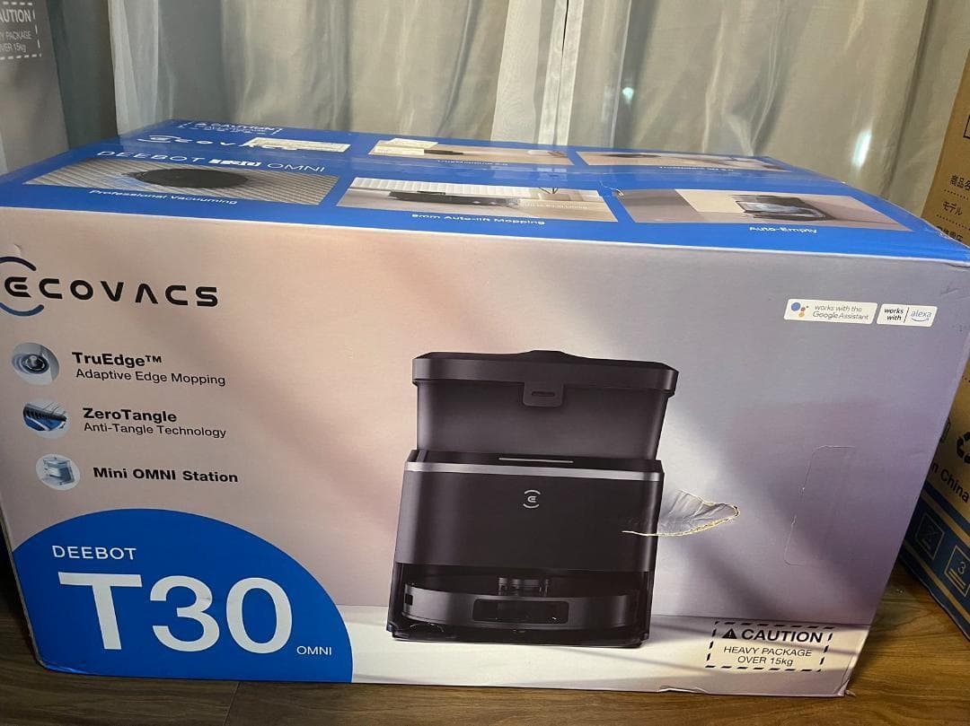 ECOVACS(エコバックス)DEEBOT T30 OMNI ロボット掃除機