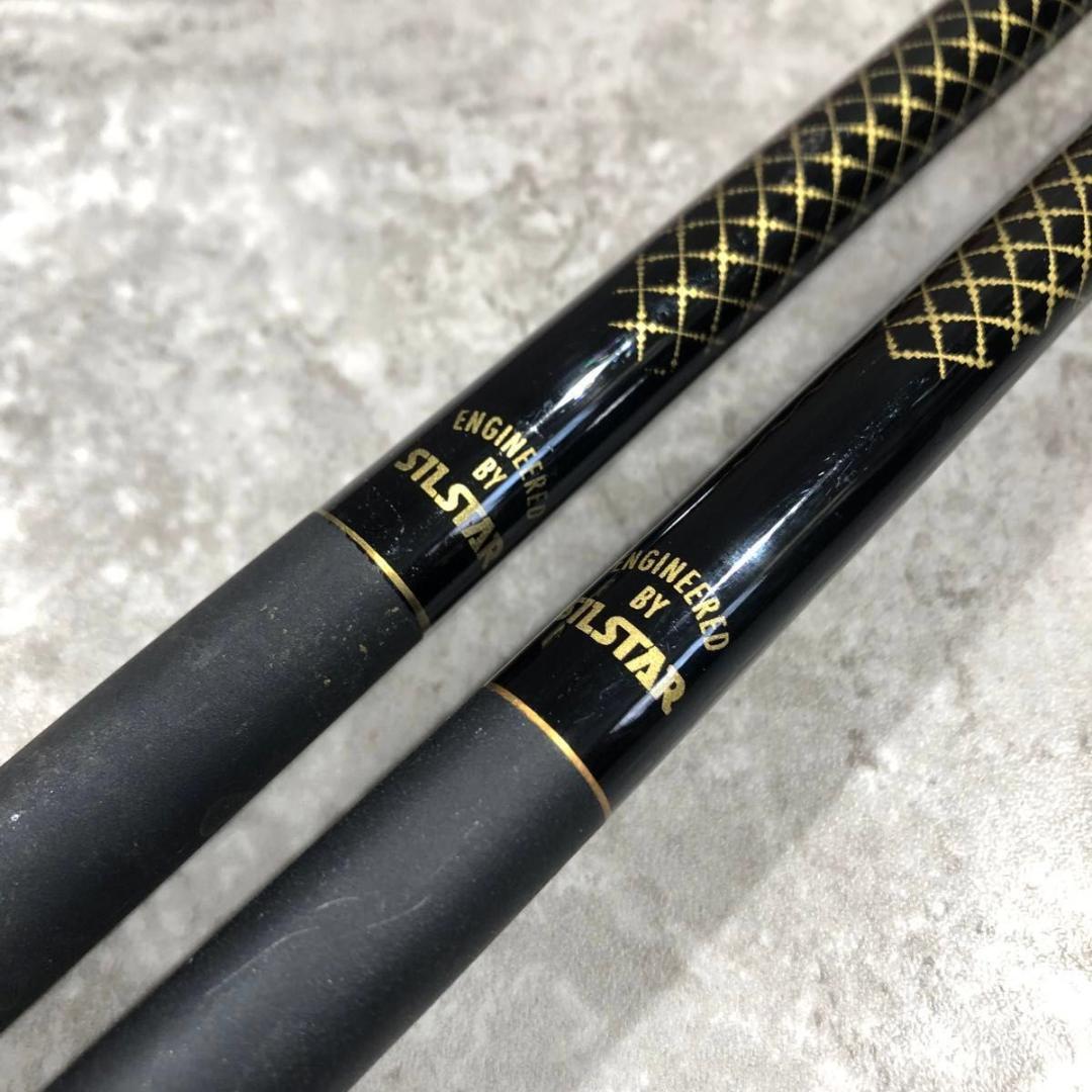 美品 SILSTAR シルスター 幻竜 中硬9 硬調９ 2本セット へら竿