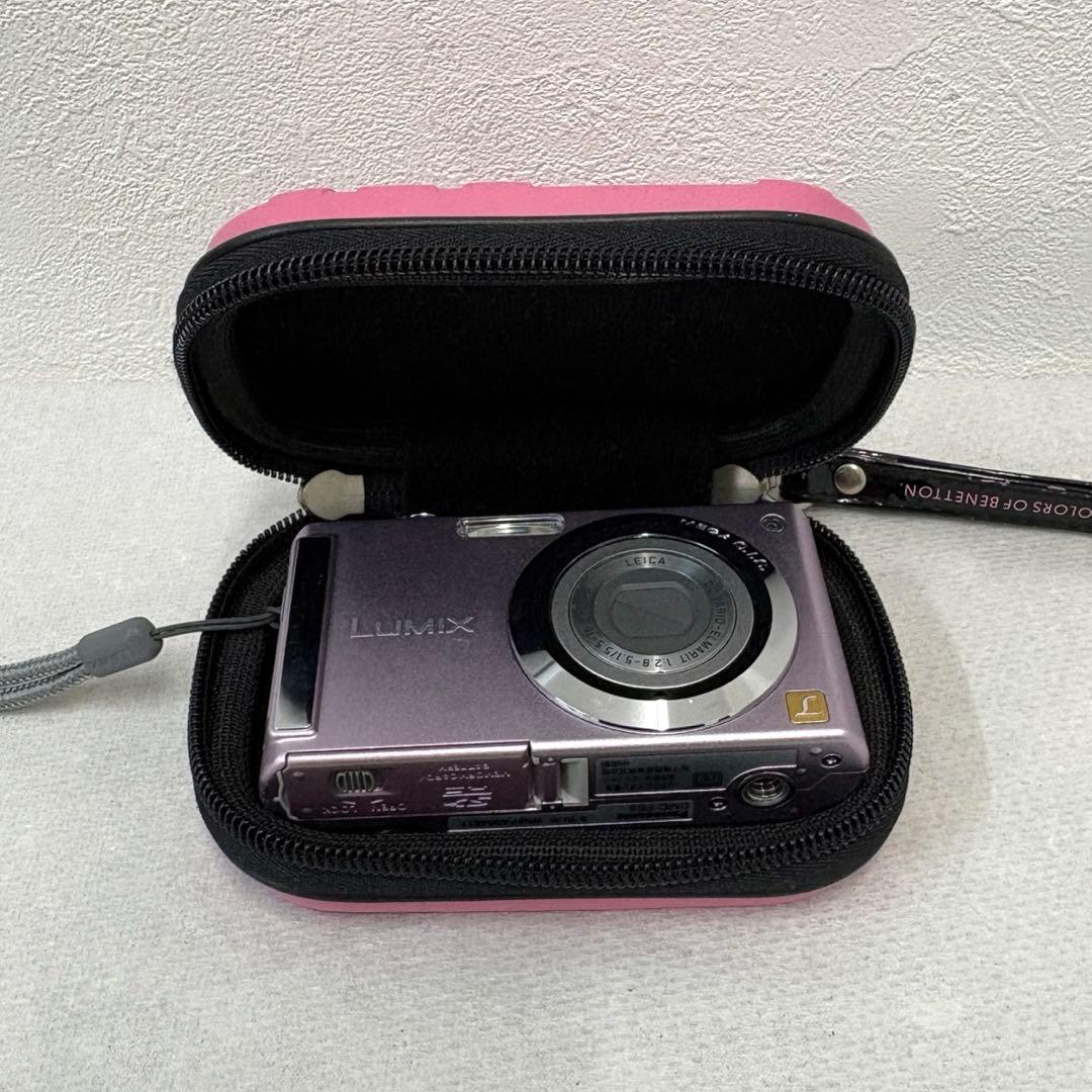 【動作未確認】パナソニック LUMIX DMC-FS3 オールドコンデジ ピンク