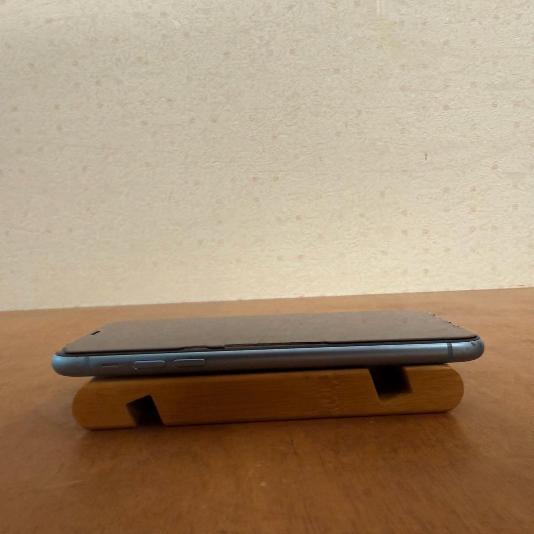 ● 美品 iPhone XR 128GB ブルー MT0U2J/A ソフトバンク