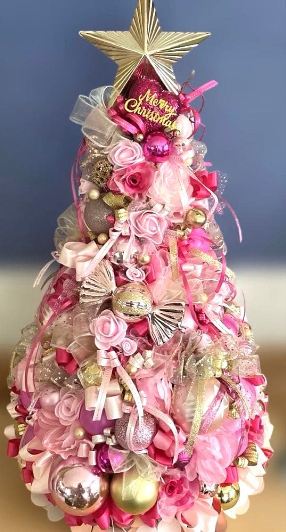 ピンククリスマスツリー❣️ひまわり❣️
