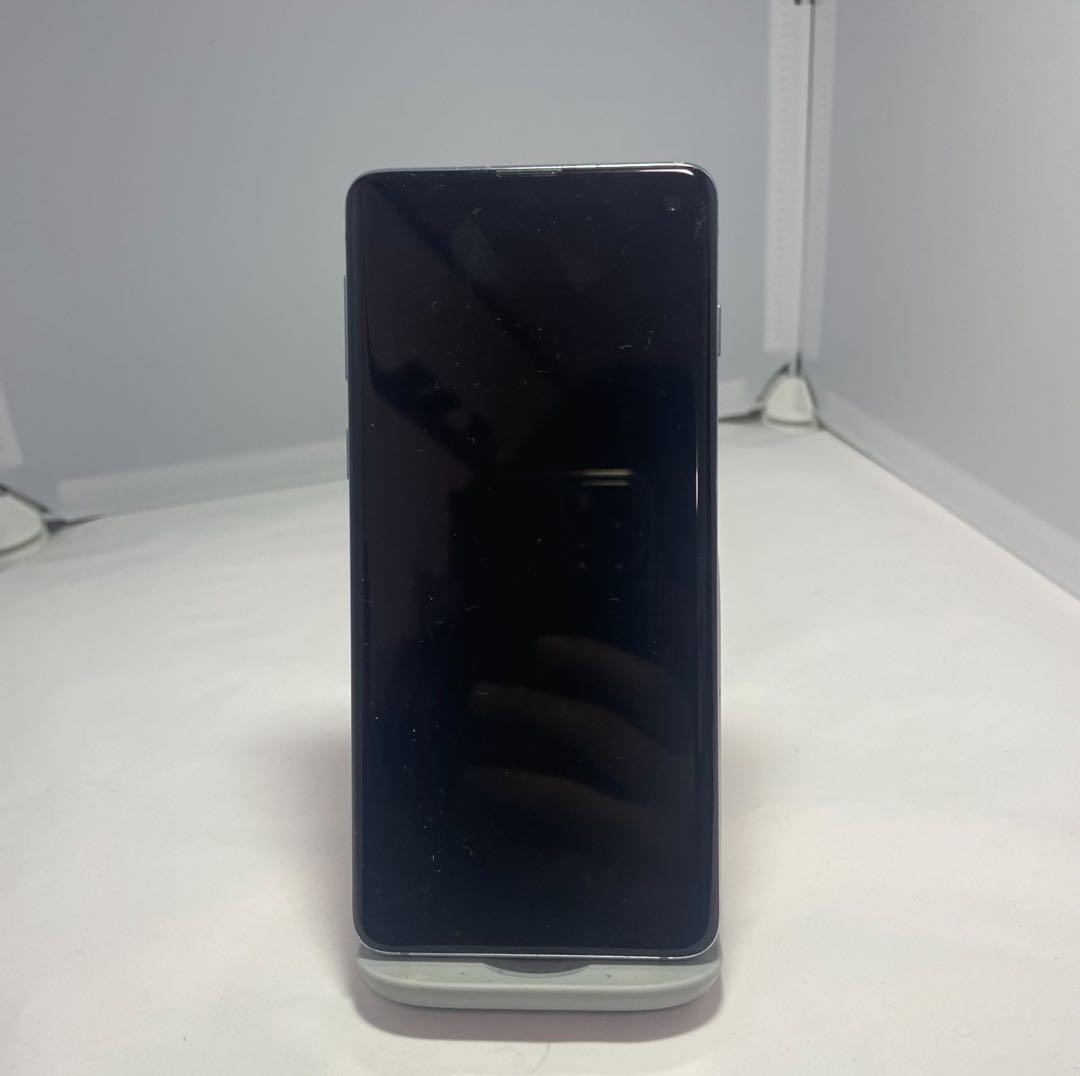 Samsung Galaxy S10 ブルー ケース付