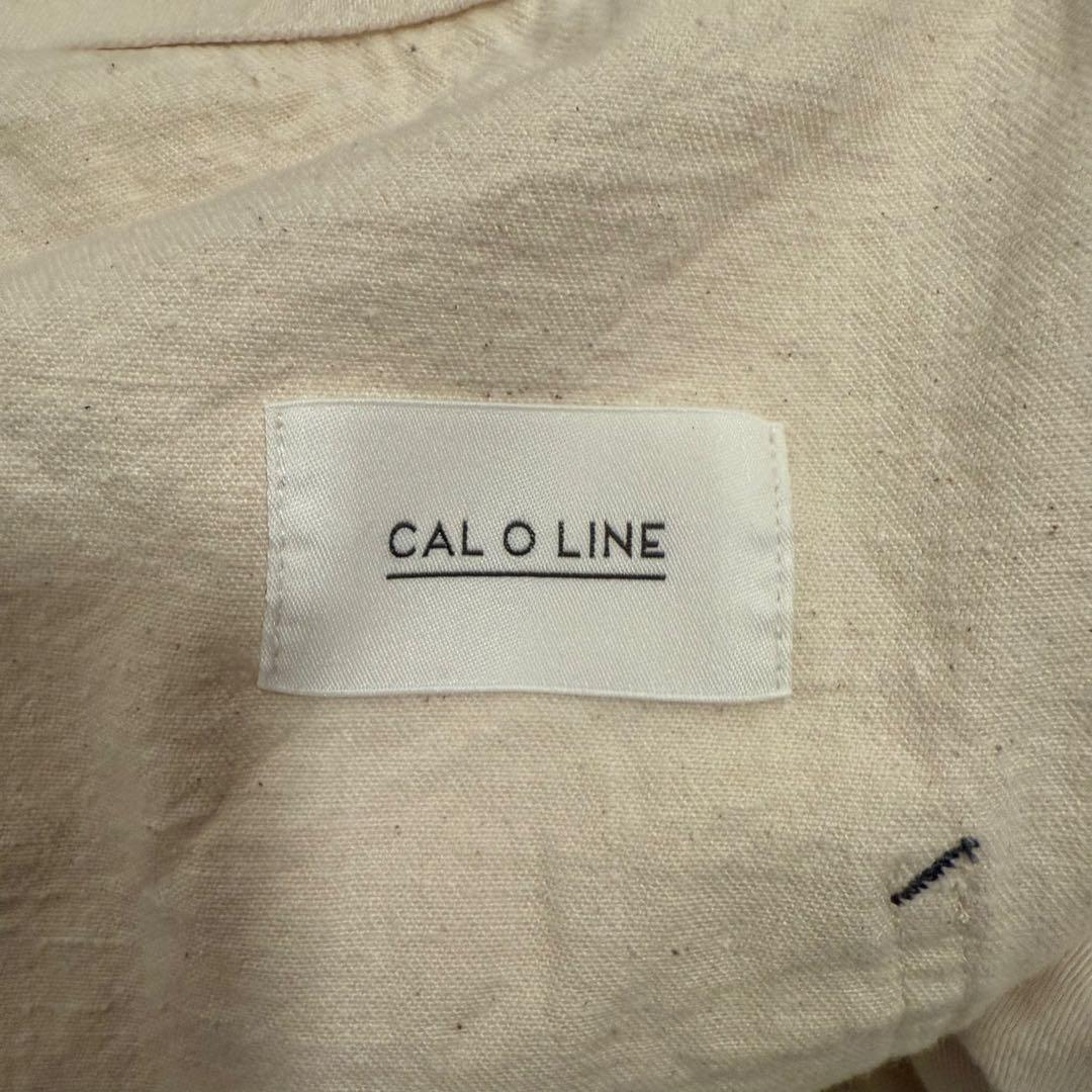 ⭐️希少⭐️キャルオーライン オーバーオール 立体裁断 生成り XL相当 クリーム