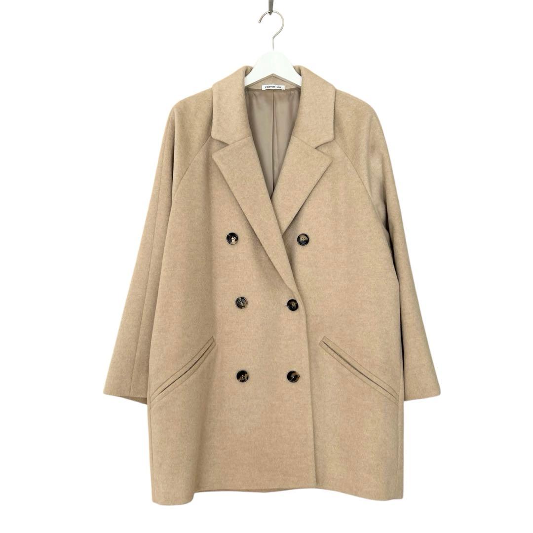 ★美品★Deuxieme Classe Short Double コートベージュ