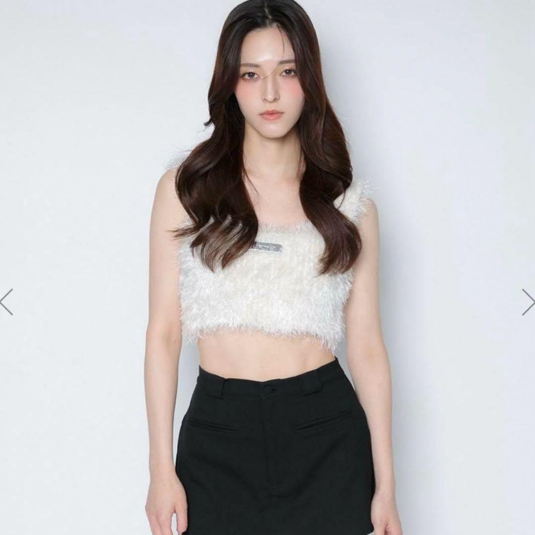 トップス meltthelady basic shaggy tank