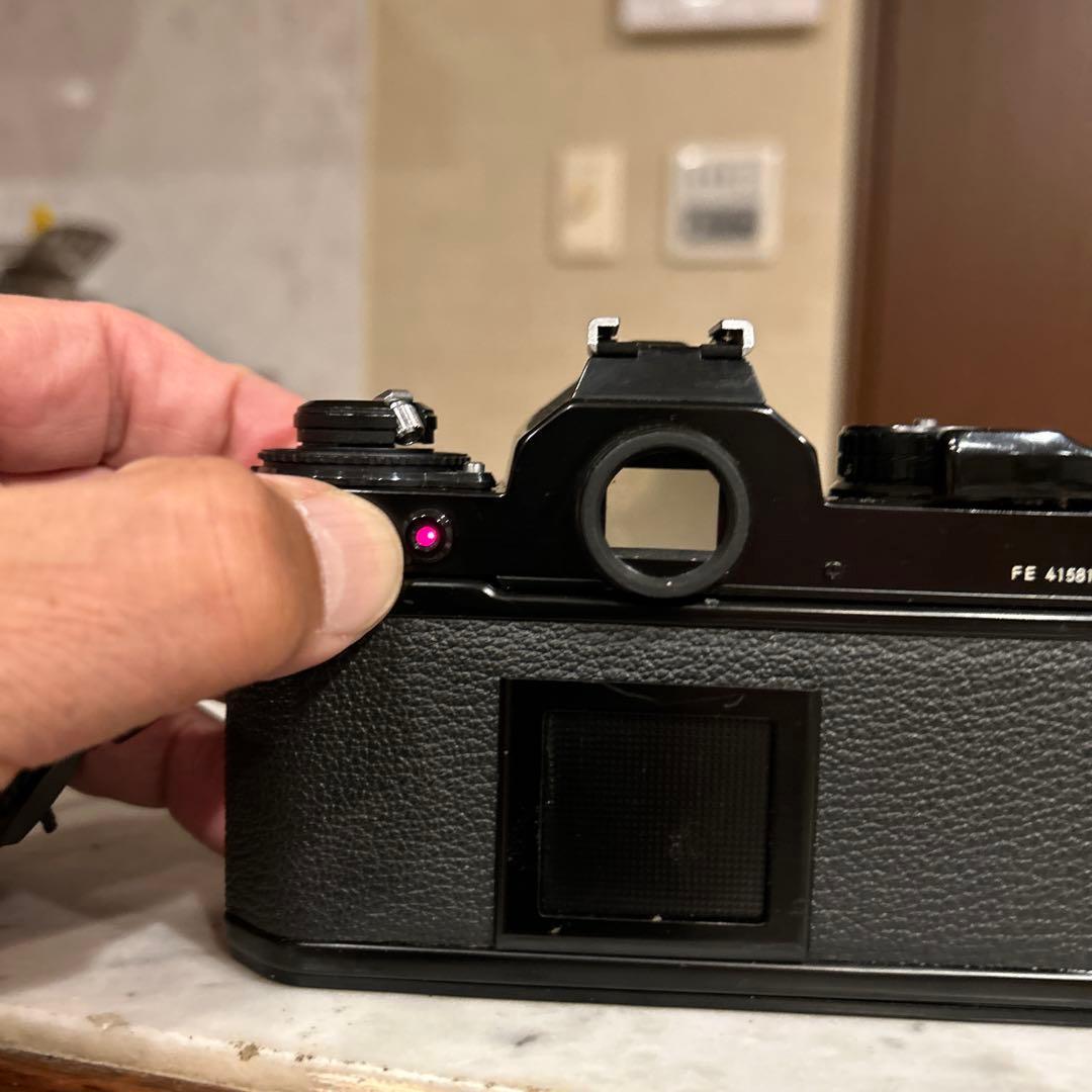 Nikon FE、28mm f2.8 レンズ
