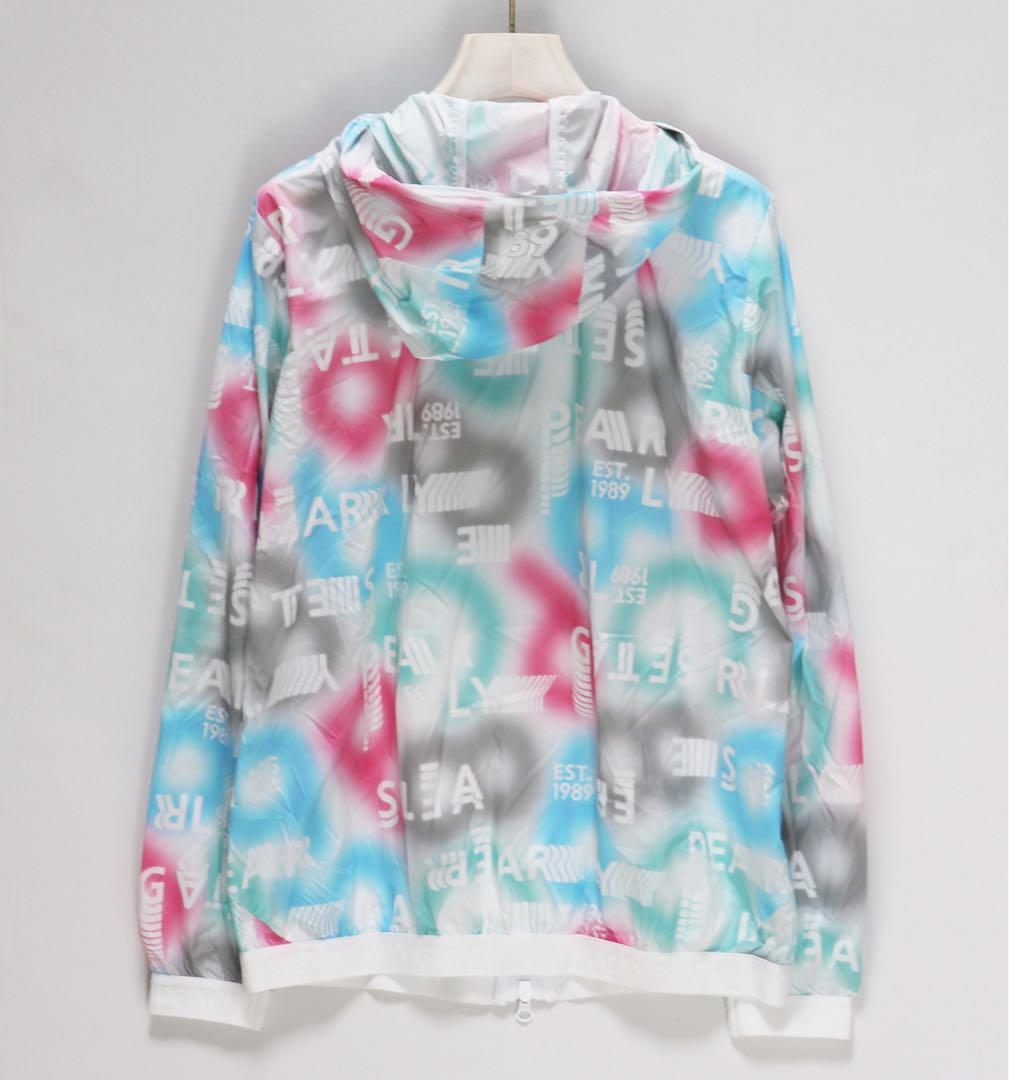 《パーリーゲイツ》新品 グラデーションジップブルゾン レインウェア 0