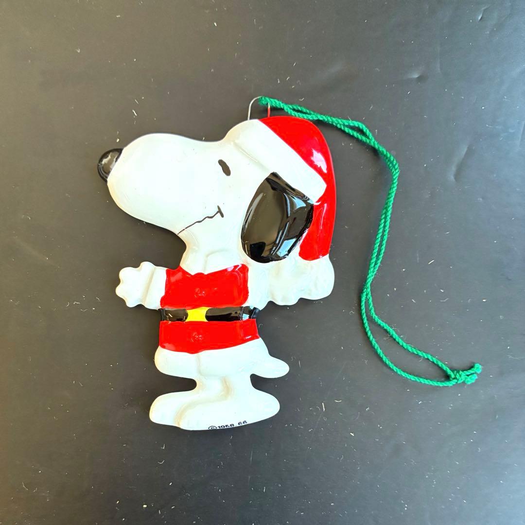 【超レア】70年代ヴィンテージ SNOOPY クリスマスオーナメント6個【新品】