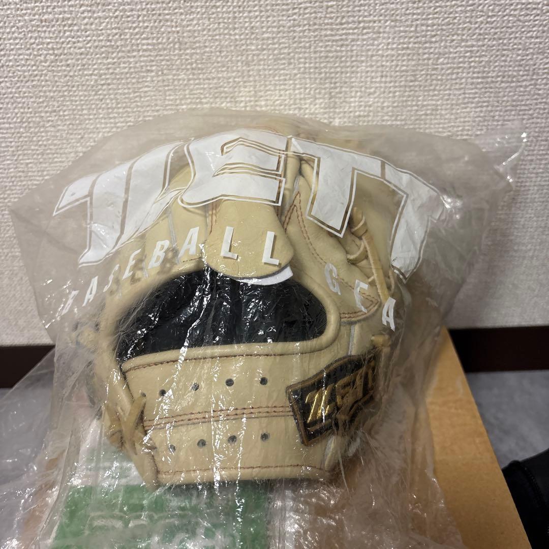 ZETT グローブ 投手用　ネオステイタス　キャメル